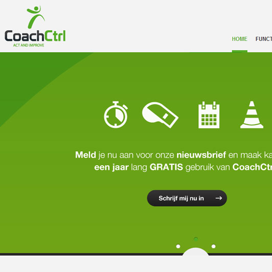 coachctrl nieuwsbrief voetbal app