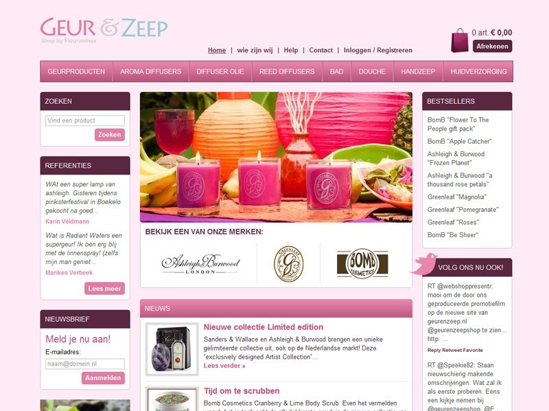 geur en zeep webshop